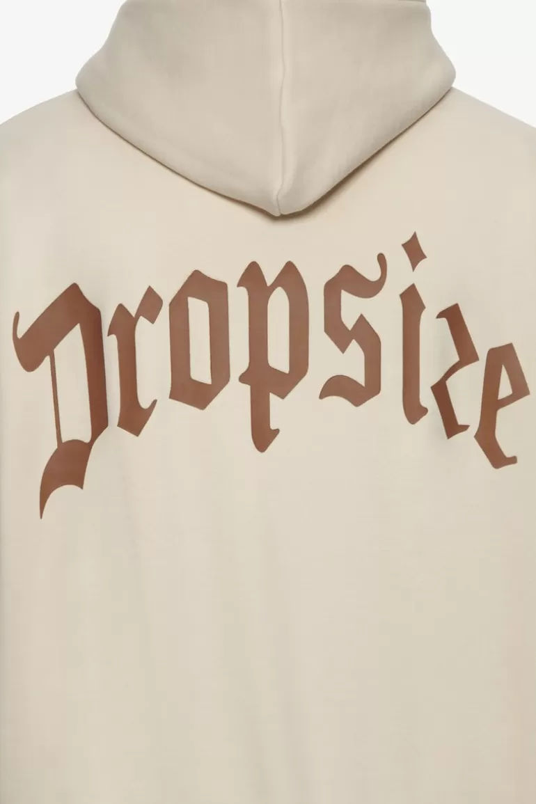 heavy_backlogo_hoodie_coconut_milk__brown_4.webp Cheap Dropsize Heavy Backlogo Hoodie Coconut Milk / Brown