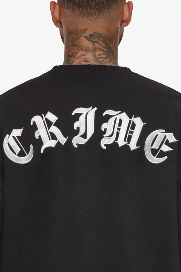 heavy_crime_crewneck_sweater_black_4.webp Cheap Dropsize Heavy Crime Crewneck Sweater Black