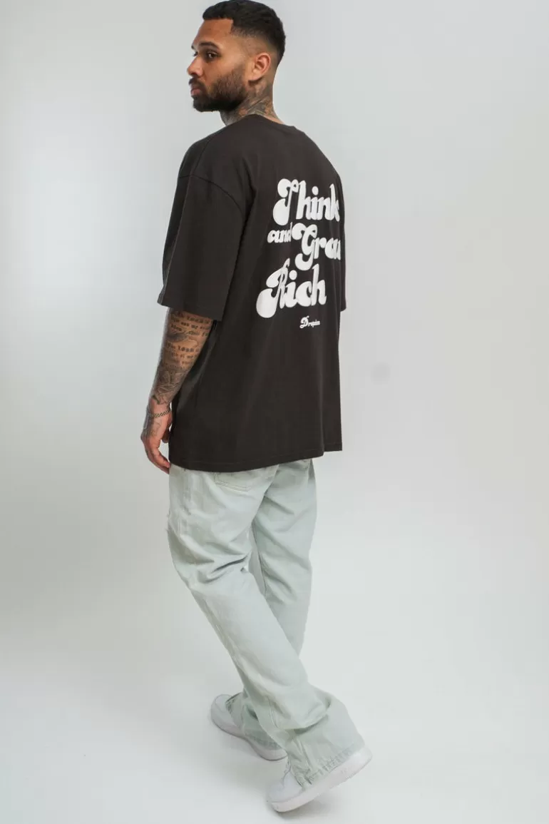 heavy_grow_rich_tshirt_washed_black_5.webp Fashion Dropsize Heavy Grow Rich T-Shirt Washed Black