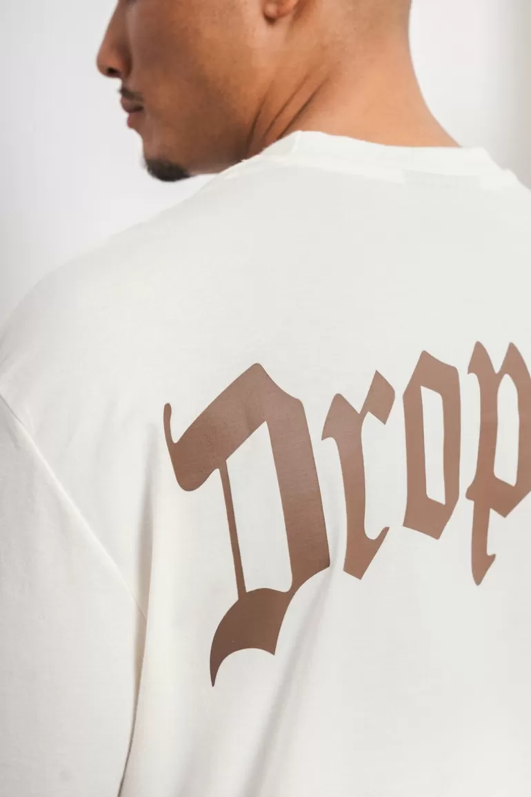 heavy_oversize_backprint_tshirt_creambrown_4.webp Hot Dropsize Heavy Oversize Backprint T-Shirt Cream/Brown