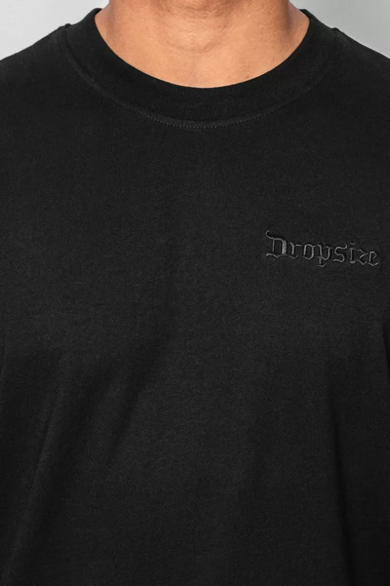 heavy_oversize_crew_love_tshirt_black_4.webp Outlet Dropsize Heavy Oversize ''Crew Love'' T-Shirt Black