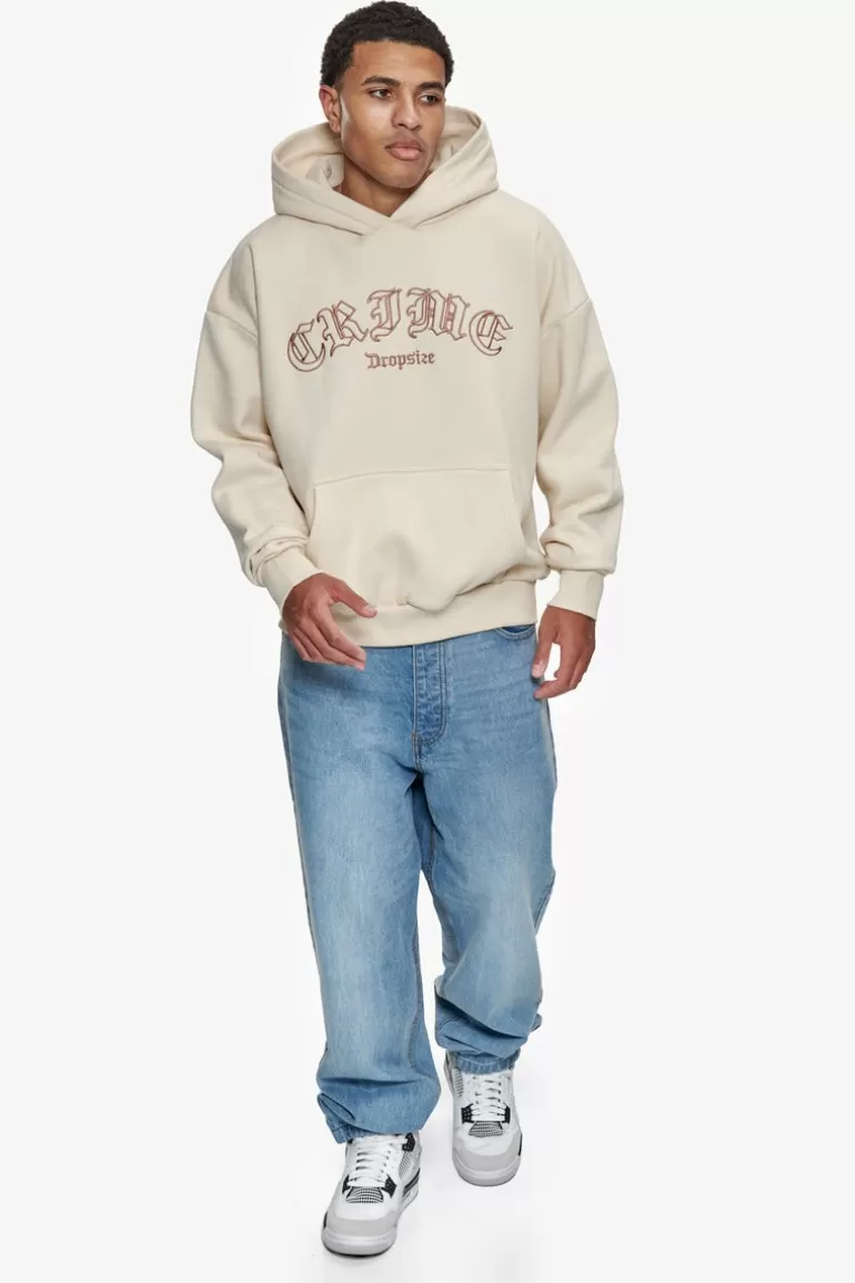 heavy_oversize_crime_outline_hoodie_coconut_milk_4.webp Clearance Dropsize Heavy Oversize Crime Outline Hoodie Coconut Milk