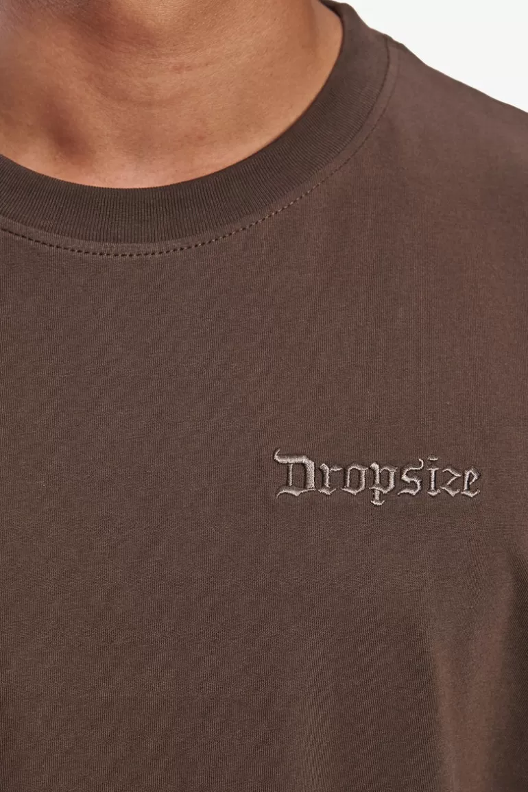heavy_oversize_embo_tshirt_chocolate_brown_3.webp Fashion Dropsize Heavy Oversize Embo T-Shirt Chocolate Brown