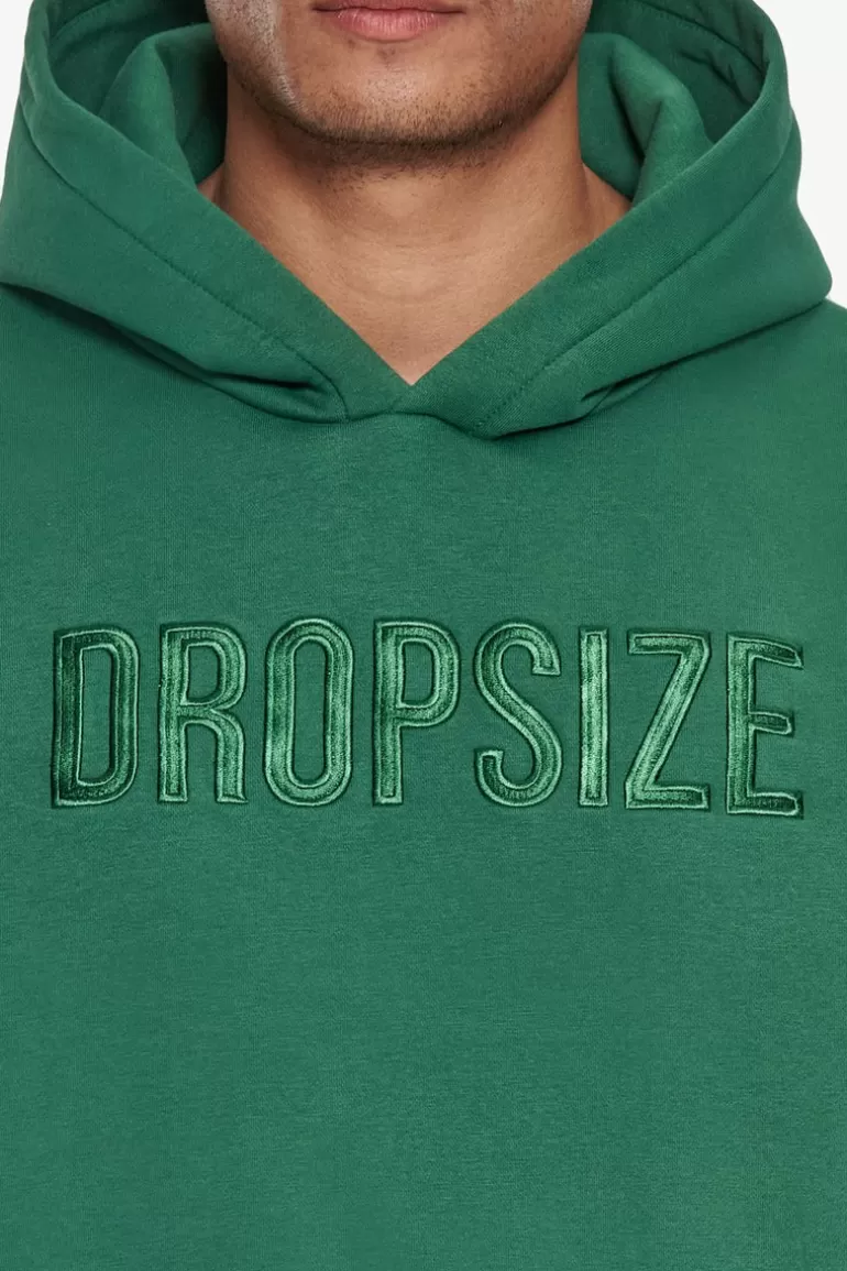 heavy_oversize_flat_front_embo_hoodie_washed_green_4.webp Shop Dropsize Heavy Oversize Flat Front Embo Hoodie Washed Green