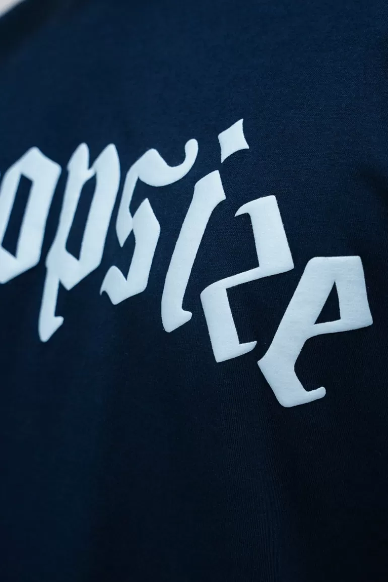 heavy_oversize_front_logo_tshirt_black_iris_3.webp Hot Dropsize Heavy Oversize Front Logo T-Shirt Black Iris