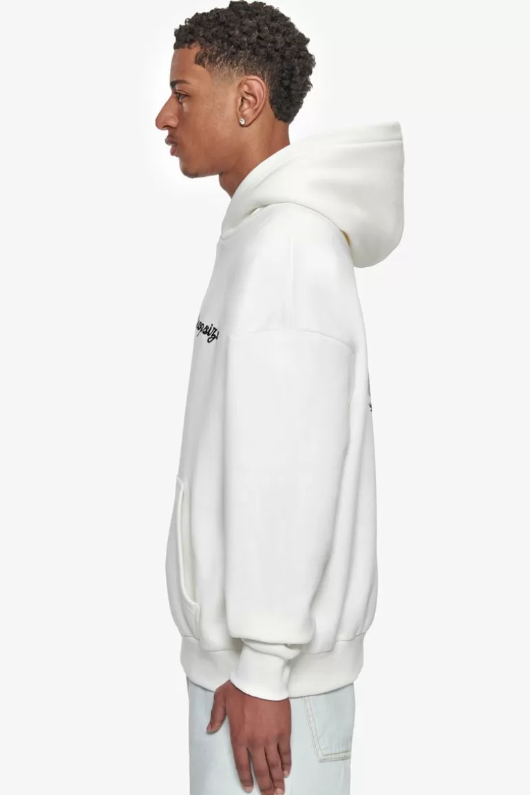 Best Sale Dropsize Heavy Oversize Lost In Heaven Hoodie Cream White