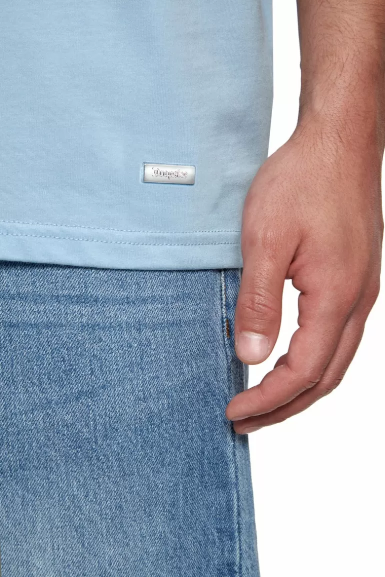 heavy_oversize_metal_patch_tshirt_baby_blue_3.webp Fashion Dropsize Heavy Oversize Metal Patch T-Shirt Baby Blue