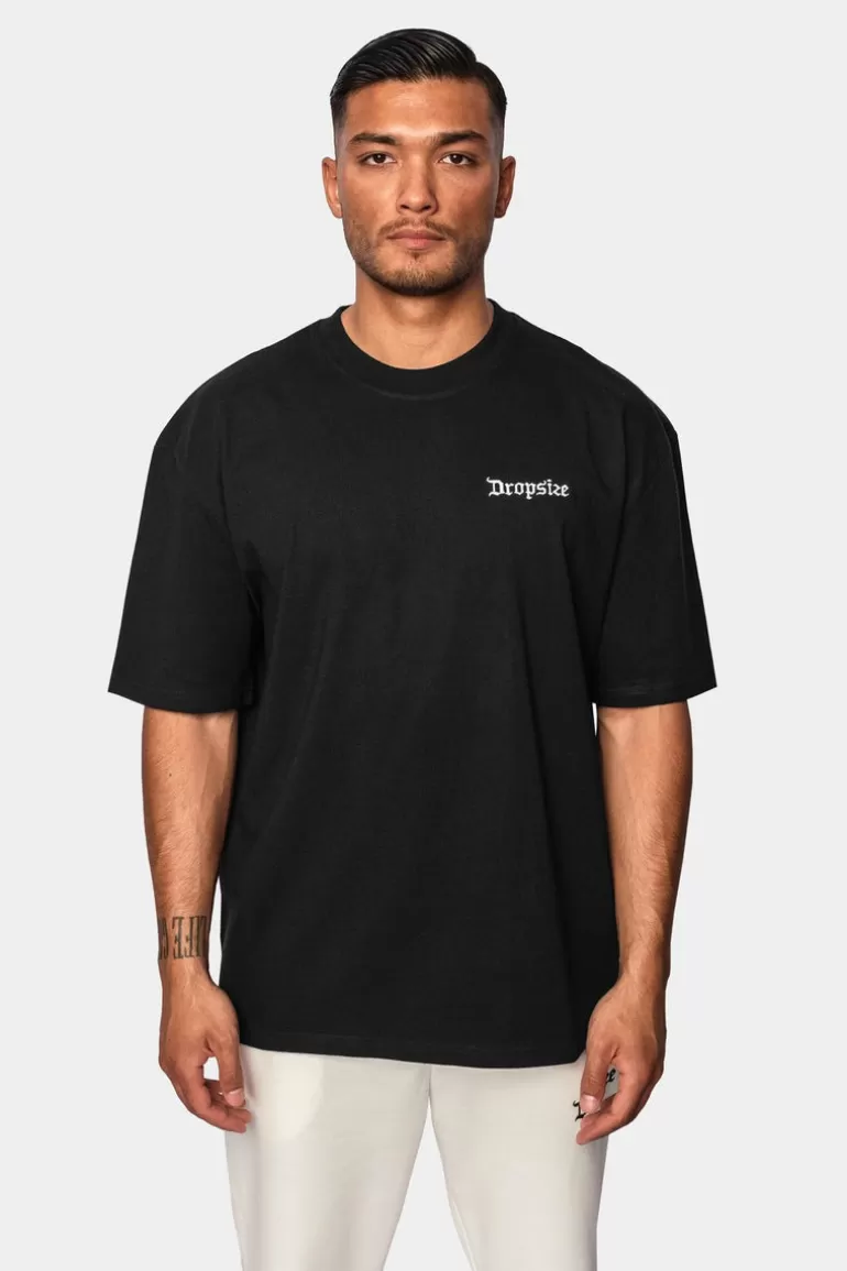 Discount Dropsize Heavy Oversize ''Money On My Mind'' T-Shirt Black
