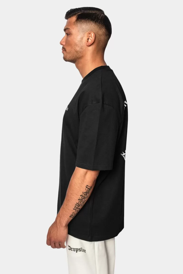 Discount Dropsize Heavy Oversize ''Money On My Mind'' T-Shirt Black