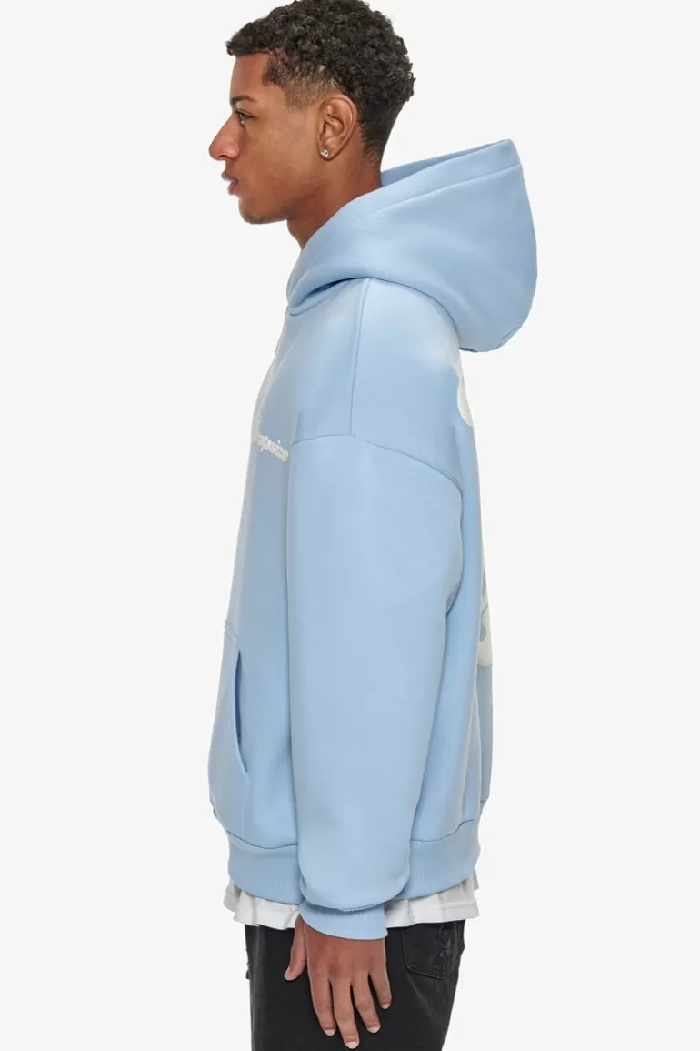 Discount Dropsize Heavy Oversize Sky Is The Limit Hoodie Baby Blue