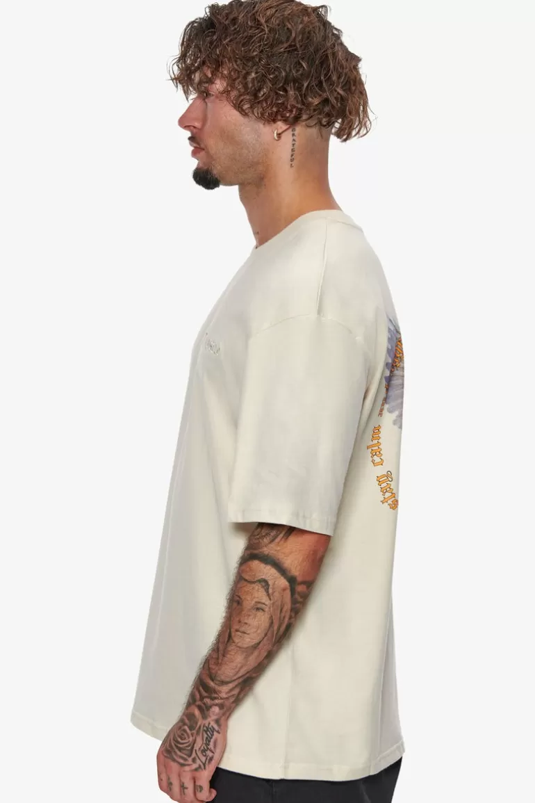 New Dropsize Heavy Oversize White Dove 2.0 T-Shirt Coconut Milk