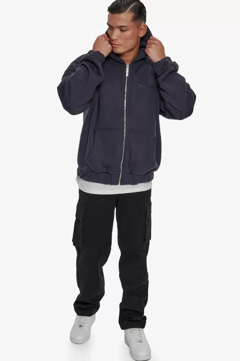 heavy_oversize_zip_hoodie_washed_navy_4.webp Sale Dropsize Heavy Oversize Zip Hoodie Washed Navy