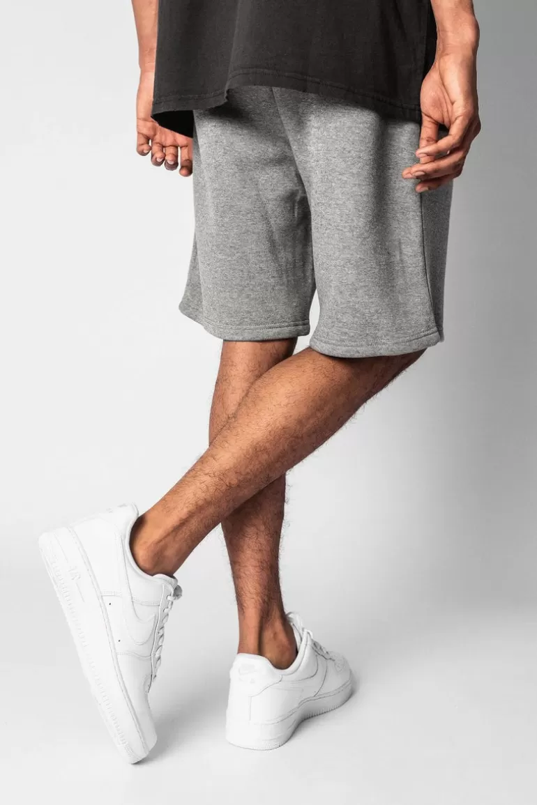 heavy_sweat_embo_short_grey_melange_3.webp Hot Dropsize Heavy Sweat Embo Short Grey Melange