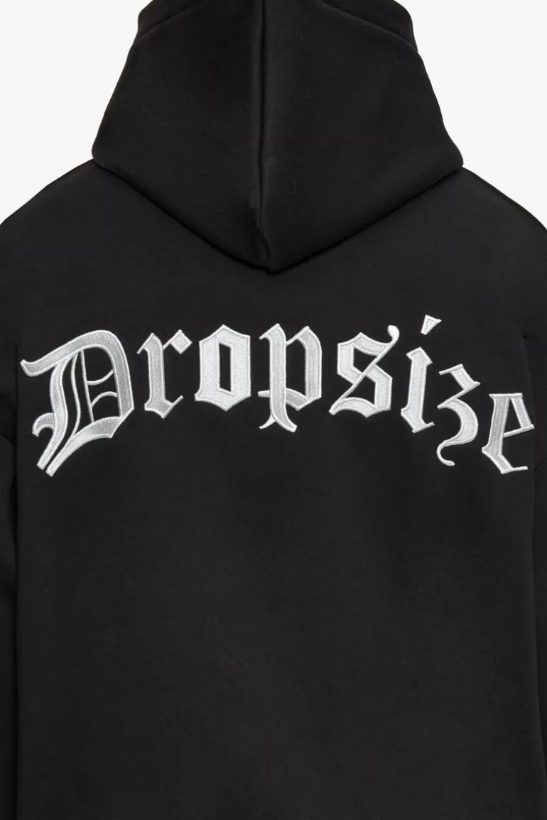 Online Dropsize Heavy V2 Backlogo Hoodie Black