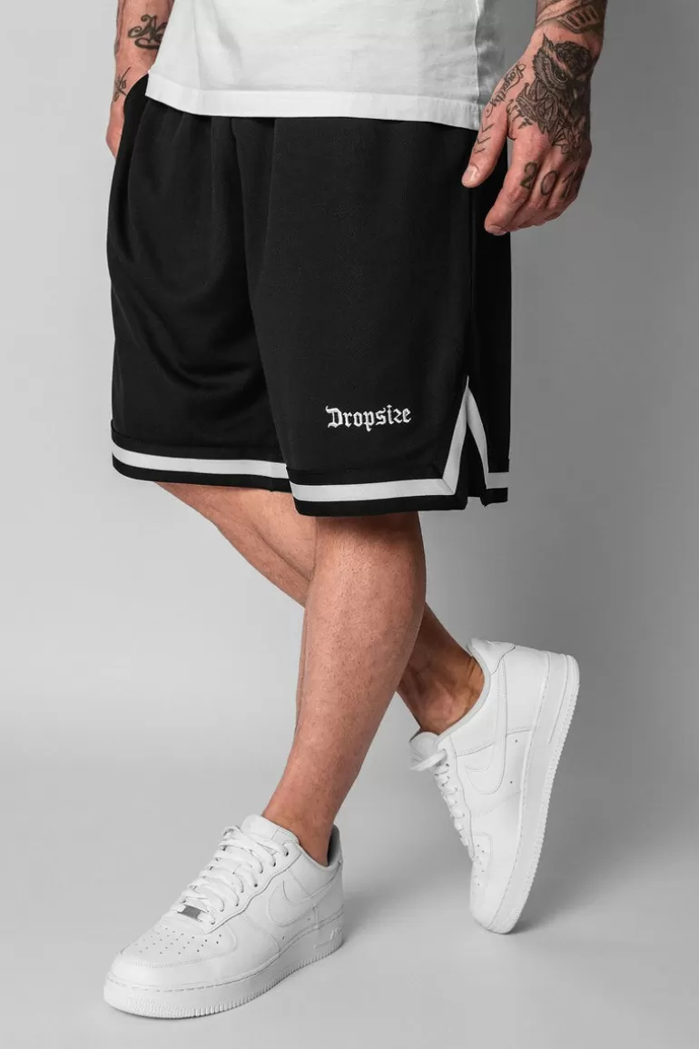 Store Dropsize Logo Mesh Short Black/White