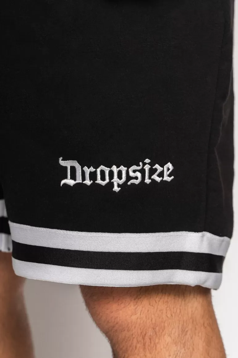 stripe_short_v2_blackwhite_3.webp Flash Sale Dropsize Stripe Short V2 Black/White