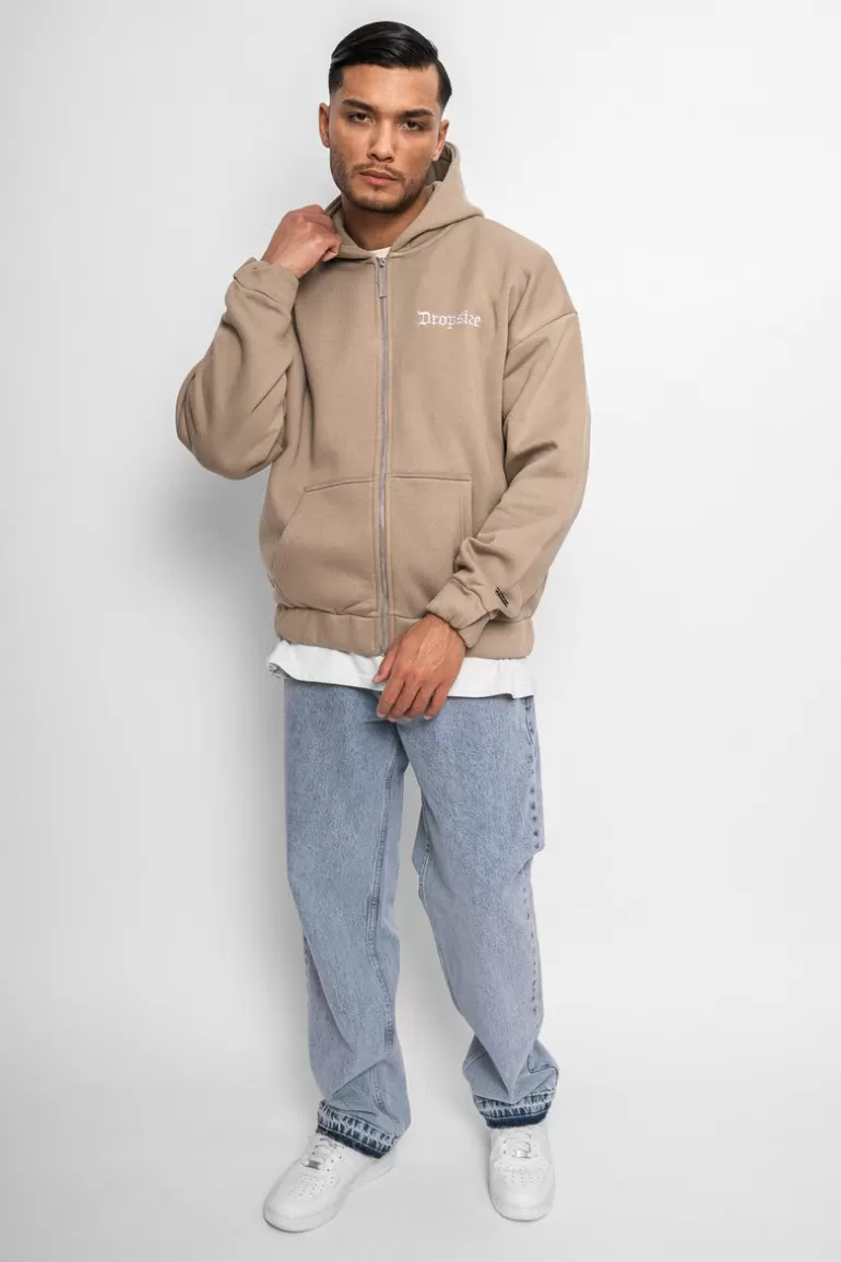 super_heavy_oversize_blank_zip_hoodie_weathered_teak_3.webp Cheap Dropsize Super Heavy Oversize Blank Zip Hoodie Weathered Teak