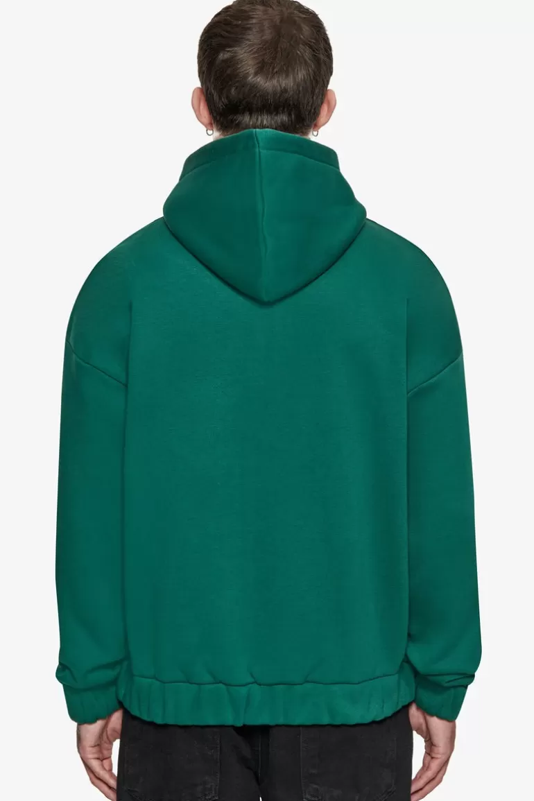 Flash Sale Dropsize Super Heavy Oversized Hd Print Zip Hoodie V2 Green